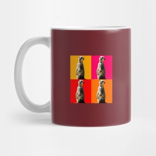 Meerkat Pop Art Mug